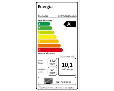 SMART TV SAMSUNG QN50QN90F 50' NEO QLED 4K 120HZ MINI LED - CAJA RECICLADA - 7