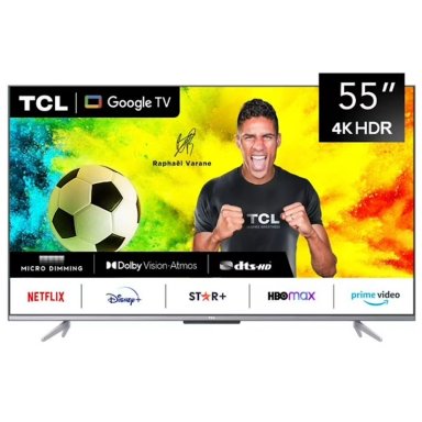 SMART TV TCL 55P725 55” 4K UHD GOOGLE TV DOLBY VISION - CAJA RECICLADA - 1