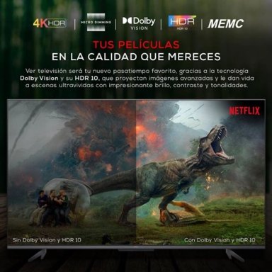 SMART TV TCL 55P725 55” 4K UHD GOOGLE TV DOLBY VISION - CAJA RECICLADA - 6