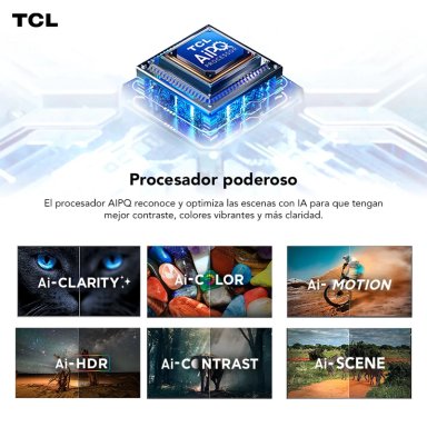 SMART TV TCL 98C655 98” QLED 4K GOOGLE TV DOLBY VISION - CAJA RECICLADA - 3