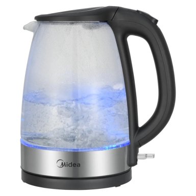 HERVIDOR MIDEA MK-17G02A 1,7 LITROS DE VIDRIO CON LUZ LED - 2