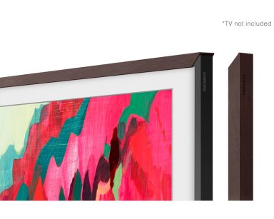 MARCO DECORATIVO SAMSUNG THE FRAME 85” MODERN BROWN - CAJA RECICLADA - 5