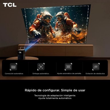 PROYECTOR SMART TCL A1 GOOGLE TV P3801S-3ALCCL11 FULL HD - 3