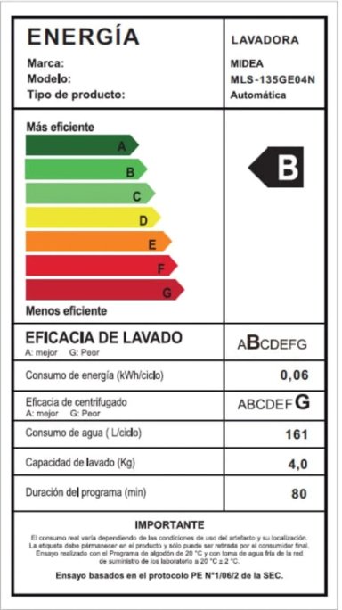 LAVADORA MIDEA MLS-135GE04N CARGA SUPERIOR 13,5 KG ULTRA CUBE 3G - 7