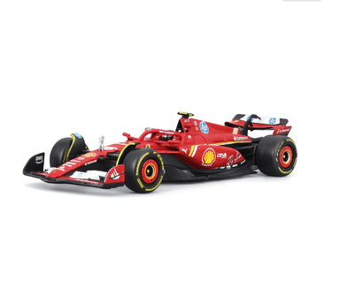 AUTO BBURAGO FERRARI SF-24 2024 #16 LECLERC ESCALA 1:43 LUJO - 1