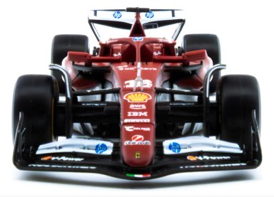 AUTO F1 FERRARI SF-25 2025 #16 LECLERC ESCALA 1:43 BBURAGO - 5