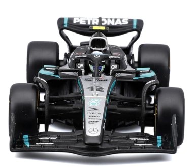 MERCEDES BENZ W16 #12 ANTONELLI 1/43 BURAGO ORIGINAL DE LUJO - 4