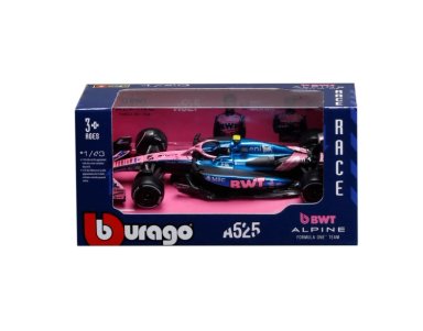 F1 BWT ALPINE A525 #43 COLAPINTO ESCALA 1/43 BURAGO ORIGINAL - 1