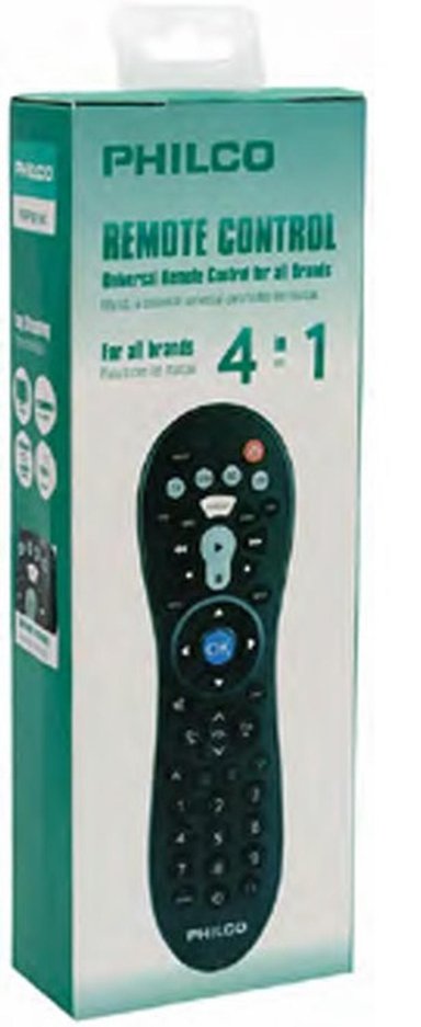 CONTROL REMOTO UNIVERSAL 4 FUNCIONES SRP3014 PHILIPS - 1