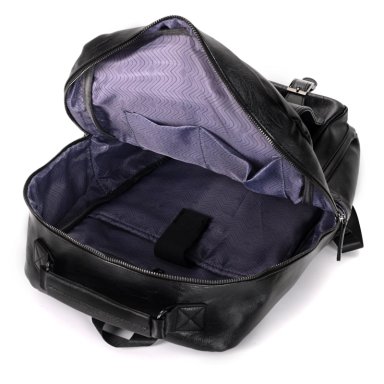 MOCHILA MOVAC URBAN PORTA NOTEBOOK DE CUERO ECOLÓGICO IMPERMEABLE DE GRAN CAPACIDAD - 7