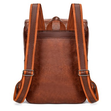 MOCHILA MOVAC SUPREME ELEGANTE DE CUERO PU IMPERMEABLE DE GRAN CAPACIDAD - 4