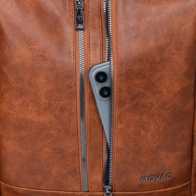 MOCHILA BOLSO PARA MUJER DE MATERIAL CUERO PU IMPERMEABLE - 2