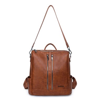 MOCHILA BOLSO PARA MUJER DE MATERIAL CUERO PU IMPERMEABLE - 10