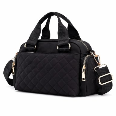 BOLSO BANDOLERA CARTERA DE MUJER USÓ HOMBRO Y MANO GRAN CAPACIDAD - 1
