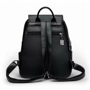 MOCHILA URBANA CUERO PU SUAVE JUVENIL GRAN CAPACIDAD IMPERMEABLE - 5