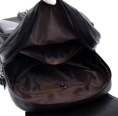 MOCHILA URBANA CUERO PU SUAVE JUVENIL GRAN CAPACIDAD IMPERMEABLE - 6