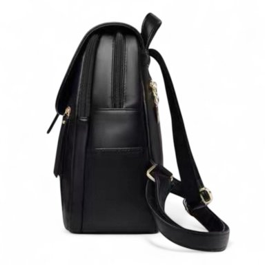 MOCHILA MUJER CUERO PU ANTIRROBO ALTA CALIDAD GRAN CAPACIDAD - 4