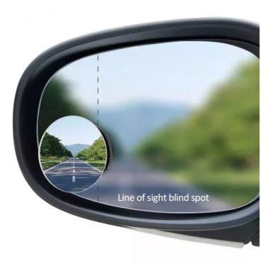 PAR ESPEJOS RETROVISOR AUTO PUNTO CIEGO ZONA MUERTA 360GRADO - 1