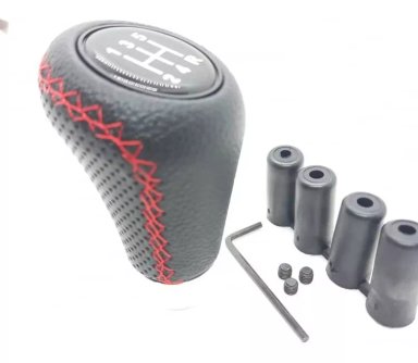 POMO PERILLA PALANCA DE CAMBIOS TUNNING CUERO PU - 3
