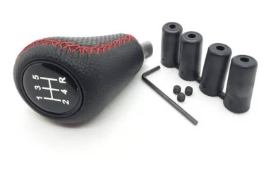 POMO PERILLA PALANCA DE CAMBIOS TUNNING CUERO PU - 4