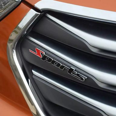 EMBLEMA INSIGNIA DE METAL AUTOS 3D LETRAS SPORTS - 5