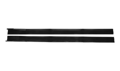 FALDON LATERAL 6 PIEZ DIFUSOR UNIVERSAL AUTO NEGRO BRILLANTE - 4