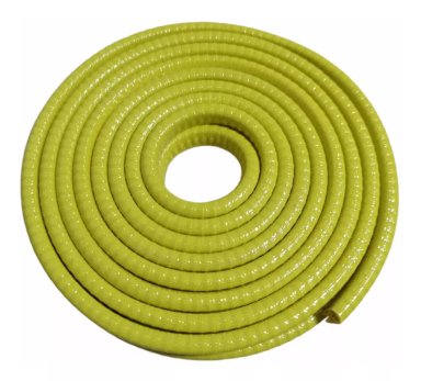 MOLDURA PROTECCIÓN PUERTA AUTO UNIVERSAL TIPO U AMARILLA - 3