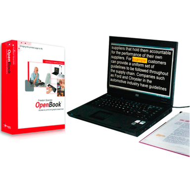 SOFTWARE FREEDOM OPENBOOK CONVERTIDOR TEXTO A VOZ + ESCANER - 3