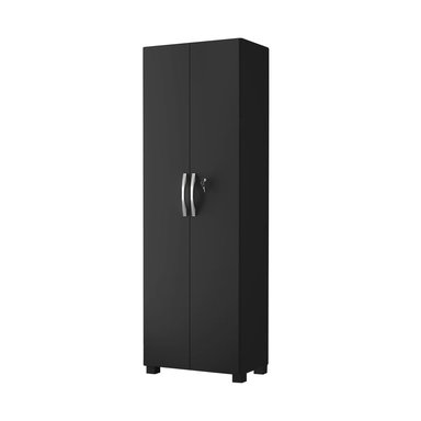 DESPENSA HOME MOBILI MDP 2 PUERTAS NEGRO - 1