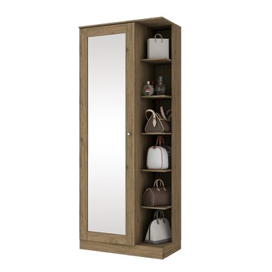 ZAPATERA HOME MOBILI DUETTO MDP CAFÉ RUSTICO - 1