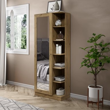 ZAPATERA HOME MOBILI DUETTO MDP CAFÉ RUSTICO - 6