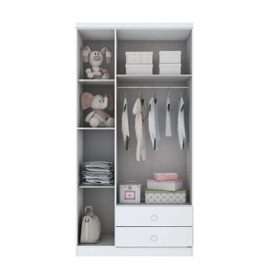 CLOSET BALA DE MENTA BLANCO - 2