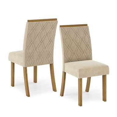 JUEGO DE COMEDOR 6 SILLAS HOME MOBILI REAL - 3