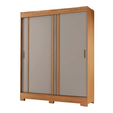 CLÓSET HOME MOBILI PONCE MDP 2 PUERTAS MULTICOLOR CORREDIZAS - 2