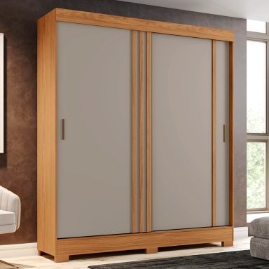 CLÓSET HOME MOBILI PONCE MDP 2 PUERTAS MULTICOLOR CORREDIZAS - 9