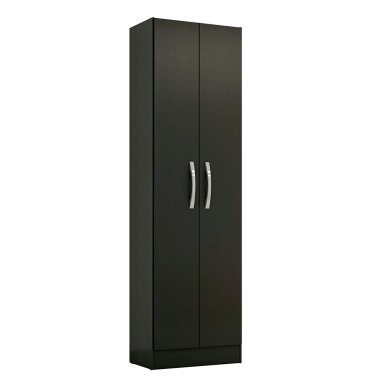 DESPENSA HOME MOBILI MUNITA MDP 2 PUERTAS NEGRO - 1