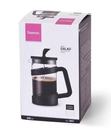 CAFETERA FRANCESA 600ML GALAO - FISSMAN - 5