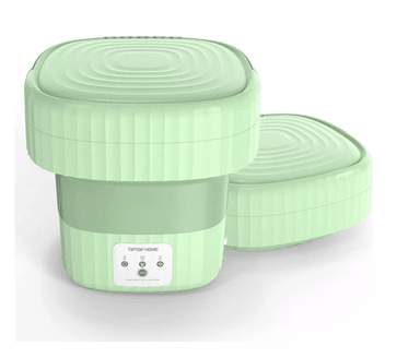 LAVADORA PORTÁTIL PLEGABLE DE SILICONA PARA VIAJES 6 L - 1