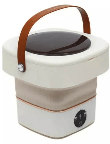 MINI LAVADORA RIQUI PORTÁTIL PLEGABLE PERSONAL HOGAR ELEGANTE - 1
