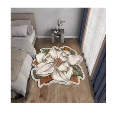 ALFOMBRAS RIQUI FORMA FLOR PEQUEÑA 80 X 80 CM - 3