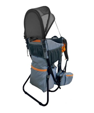 MOCHILA RIQUI PORTABEBÉ + TECHO INCLUIDO TREKKING ATAKAMA OUTDOOR CELESTE - 2