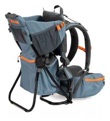 MOCHILA RIQUI PORTABEBÉ + TECHO INCLUIDO TREKKING ATAKAMA OUTDOOR CELESTE - 5