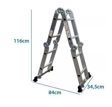 ESCALERA MULTIPROPOSITO 2,5MT 8 PELDAÑOS - 2