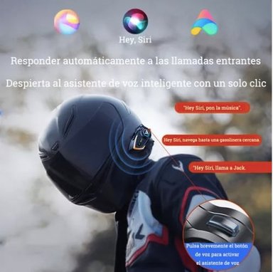 INTERCOMUNICADOR RIQUI CASCO MOTO BLUETOOTH - 8