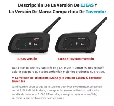 INTERCOMUNICADOR RIQUI V6PRO PARA CASCO DE MOTOCICLETA - 2