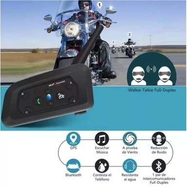 INTERCOMUNICADOR RIQUI V6PRO PARA CASCO DE MOTOCICLETA - 6