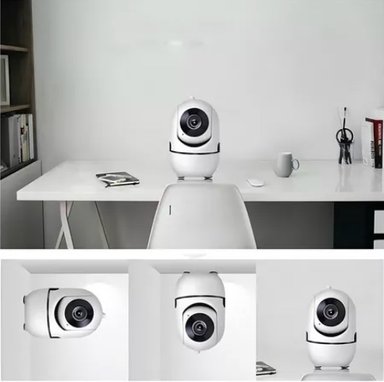 CÁMARA RIQUI MINI INTELIGENTE MONITOR BEBÉ SENSOR MOVIMIENTO BLANCO - 7