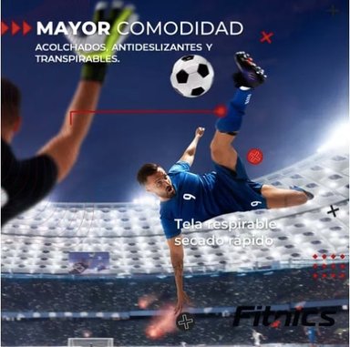 MEDIAS CALCETAS FUTBOL ANTIDESLIZANTE SET 2 - 6