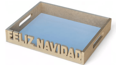 BANDEJA PARA DESAYUNO NAVIDAD - 1