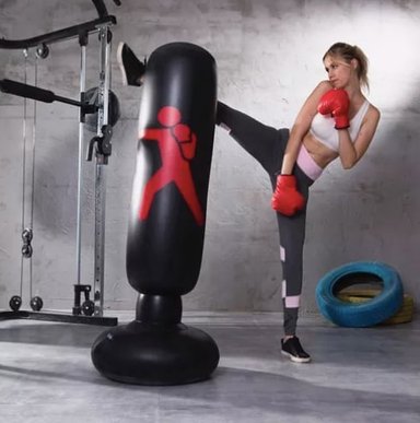 SACO DE BOXEO DE PIE INFLABLE 160CM - 5